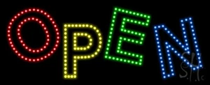 OPEN Neon LED Sign For Store,business,shop,window,restaurant,Animated Motion - Picture 1 of 1
