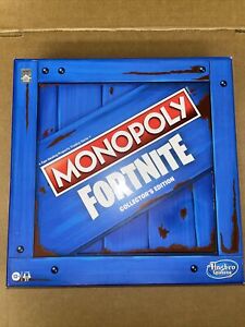 Monopoly: FORTNITE Collector’s Edition Complete Parts Inside Still Sealed