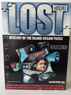 LOST Mystery Of The Island 1000 Piece Puzzle #3 of 4 "The Numbers" Jackpot Lotto - Image 1 of 2