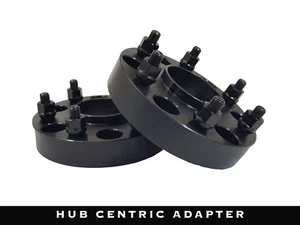2 Pc GMC DENALI (HUB CENTRIC) WHEEL SPACER ADAPTER 2.00 Inch # 6550EHC1415BK - Bild 1 von 1