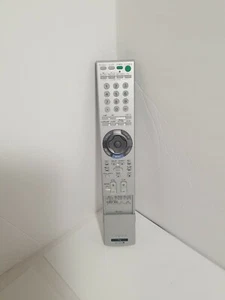 Sony TV Remote Control RM-YD010 Silver Tested Works/ Turns On OEM Genuine - Imagen 1 de 8