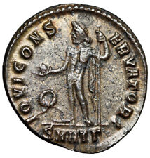 Maximinus II Daia Follis "Jupiter Wreath" Heraclea RIC Unrecorded Type gVF