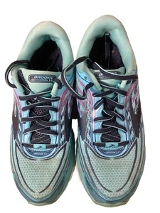 Brooks Glycerin 15 blaue Damen-Laufschuhe Größe 7,5 Turnschuhe gebraucht Spitze *LESEN - Bild 1 von 7