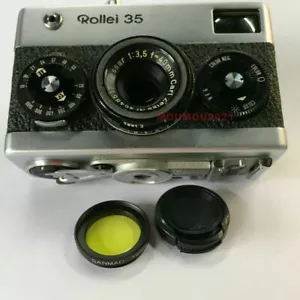 Yellow Panchromatic Filter Lens for Rollei 35 35B 35 TE Rollei 35 SE 24mm 30.5mm - Picture 1 of 13