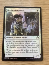 MTG - FOil Thraben Inspector - LP Condition - Shadows Over Innistrad