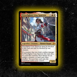 Prizefighter Lina Sparrow - Magic: The Gathering Commander - Original - Imagen 1 de 5