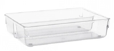 Interdesign LINUS TWIN DRAWER ORGANISER 15x23x5.1cm 2-Sections, Shallow - Image 1 of 2