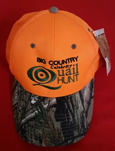 Big Country Celebrity Quail Hunt Realtree Camo and Orange Hat. New w/ Tags. 2011 - Picture 1 of 8