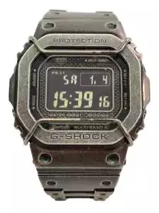 Casio G-Shock GMW-B5000V-1JR Aged Finish Stainless Bluetooth Radio Solar - Picture 1 of 5