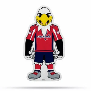 Banderín cueva de abanico con logotipo troquelado mascota troquelado de 18" de la NHL Washington Capitals - Imagen 1 de 1
