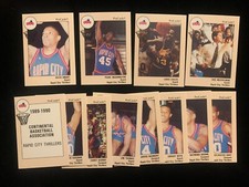 1989-90 ProCards CBA Rapid City Thrillers set (12) w/ERIC MUSSELMAN, KEITH SMART