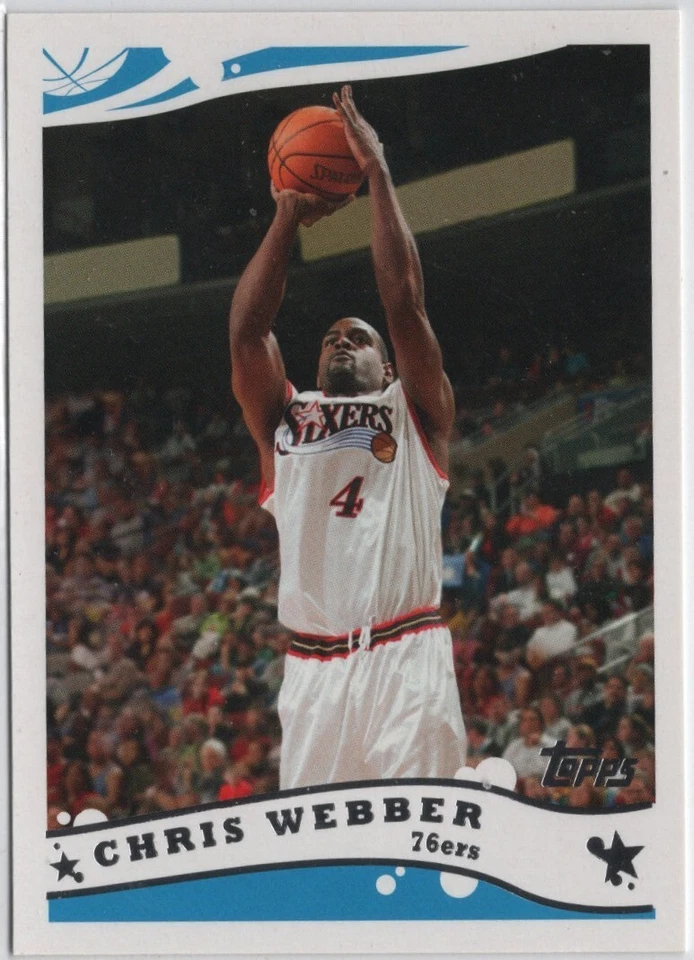 2005-06 Topps Chris Webber Card #130 - Image 1 of 1