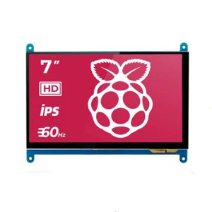 7'' inch 1024x600 Raspberry Pi 3 4 5 Touch Screen Monitor HDMI LCD Display - Picture 1 of 7