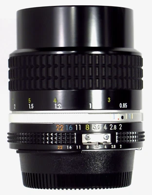 NEW IN BOX, UNUSED Nikon 85mm F2.0 Ai-s for F3 FM2 FE2 FM3A F3T F2 F4 D750 D800 - Image 1 of 4