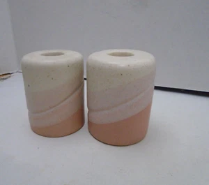 Vintage MCM Glasierte Kunstkeramik Kerzenständer Halter - Bild 1 von 5