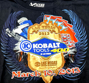 NASCAR 2013 Race Day Shirt Las Vegas Kobalt Tools 400 (Size Large)