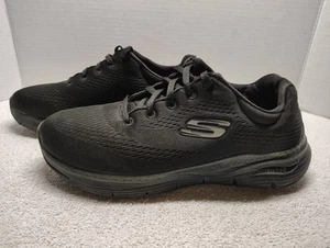 Skechers Damenschuhe Größe 8 schwarz sportliche Schnürschuhe - Bild 1 von 12