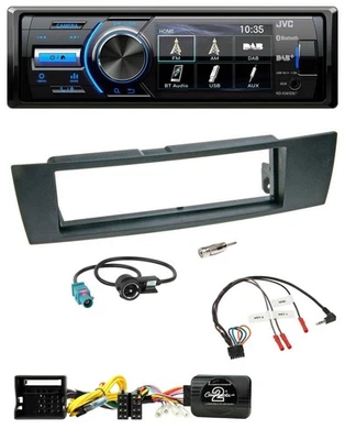 JVC Bluetooth Lenkrad USB DAB Autoradio für BMW 1er E87 3er E90-3 X1 E84 - Bild 1 von 4