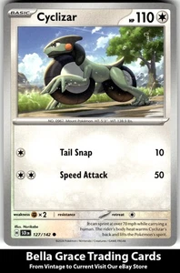 Cyclizar #127/142 SV07: Stellar Crown Pokemon Common - Picture 1 of 2