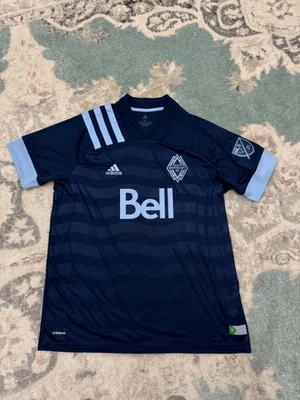 Camiseta de visitante Vancouver Whitecaps 2020-2021 - XL para hombre - azul - perfecto estado Foto 1 de 4