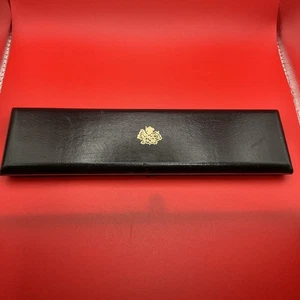 Caja de cuero fino vintage PIAGET excelente estado 100 % auténtica, abuelas, finales de los 70 - Imagen 1 de 5