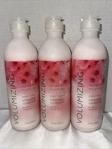 Lot Of 3 Bath Body Works CHERRY BLOSSOM Volumizing Conditioner Full size 12 oz - Picture 1 of 16