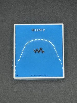 Walkman MiniDisc MD Player Sony MZ-E620 Azul - Funcionando - Imagem 1 de 4
