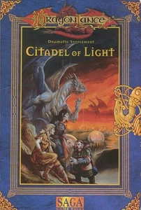 DRAGONLANCE CITADEL OF LIGHT VF! Vintage Box Set Module Dungeons Dragons D&D TSR - Picture 1 of 3