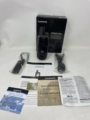 NEW Garmin GPSMAP 64st GPS Handheld Hiking Navigator - Image 1 of 4