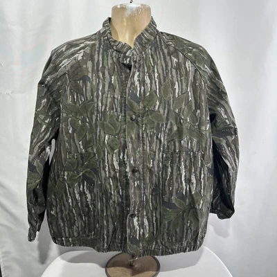 Liberty Lightweight Realtree Camo Jacket Mens Large Snap Button Up Pockets - Image 1 of 4
