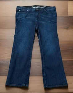 Women’s Size 20T NWT Torrid Dark Wash Sky High Kick Boot Super Soft Jeans - Picture 1 of 7