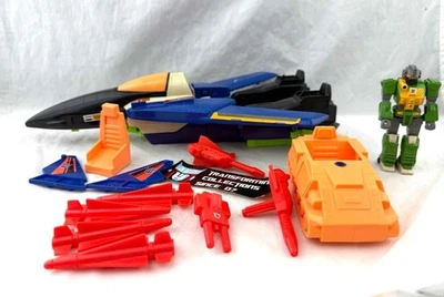 Transformers Original G1 1990 Action Master Jet Gutcruncher Exclusive Complete - Image 1 of 4