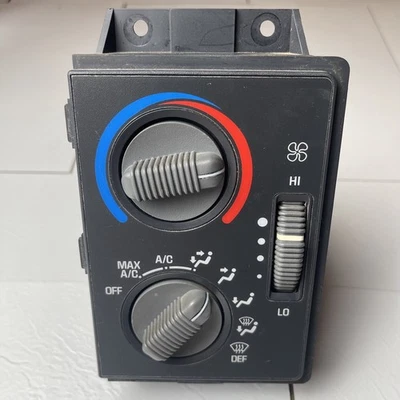 94-97 CHEVY S10 BLAZER GMC SONOMA JIMMY CLIMATIZADOR AIRE ACONDICIONADO VENTILADOR CALENTADOR CLIMATIZACIÓN TEMPERATURA Foto 1 de 3