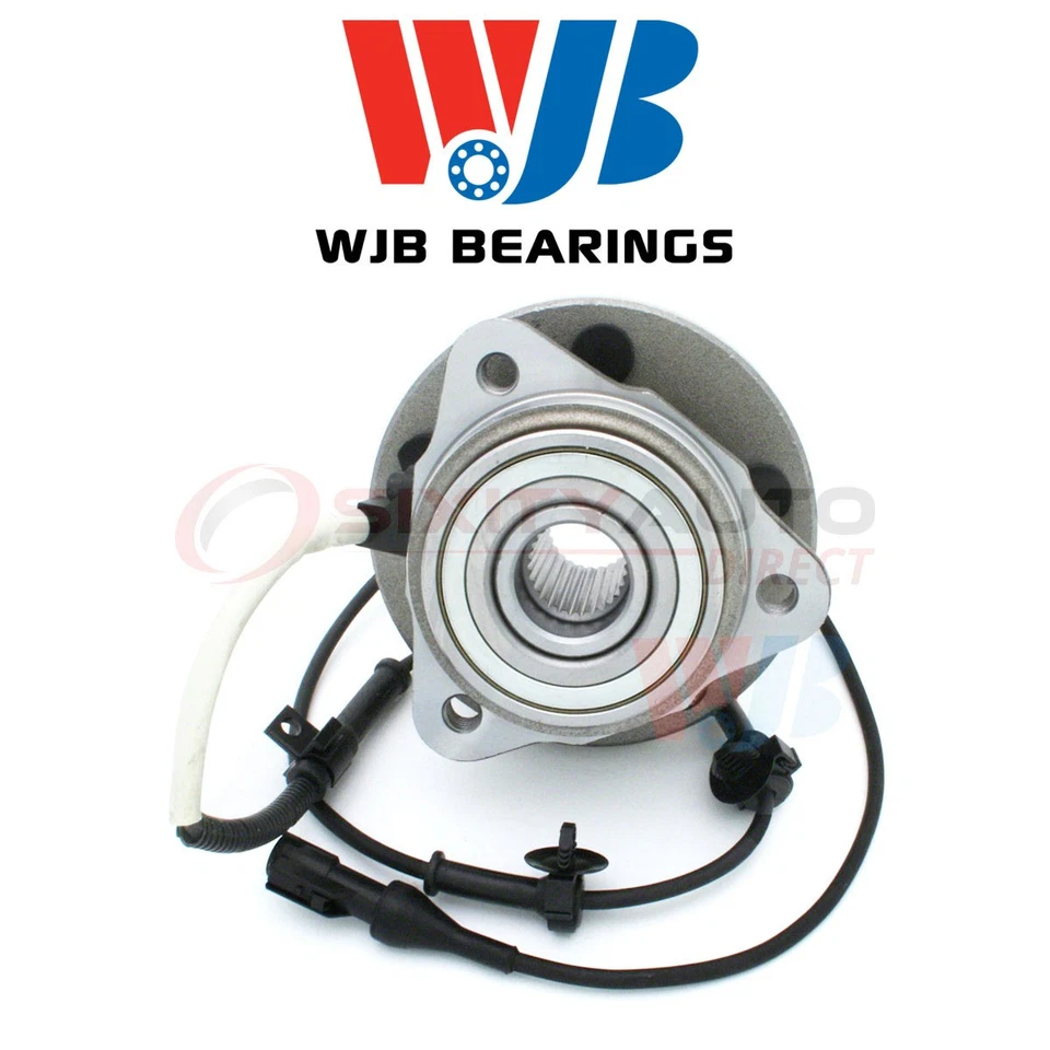 WJB Wheel Bearing & Hub Assembly for 2003-2009 Ford Ranger 2.3L 3.0L 4.0L L4 km - Imagem 1 de 4