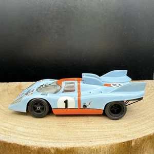 Provence Moulage Porsche 917K Gulf #18 Resina 1:43 Costruito da DBR 2009 Decalcomania Errore - Foto 1 di 10