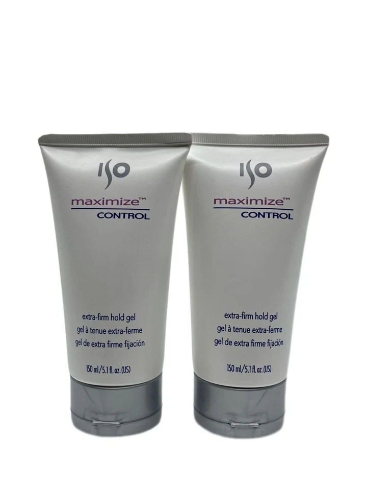 Juego de 2 gel de sujeción extra firme ISO Maximize Control 5,1 OZ Foto 1 de 1