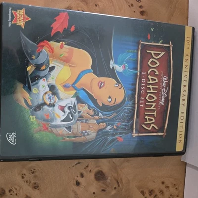 Pocahontas (DVD, 1995) 10th anniversary Disney 2 disc set - Image 1 of 2