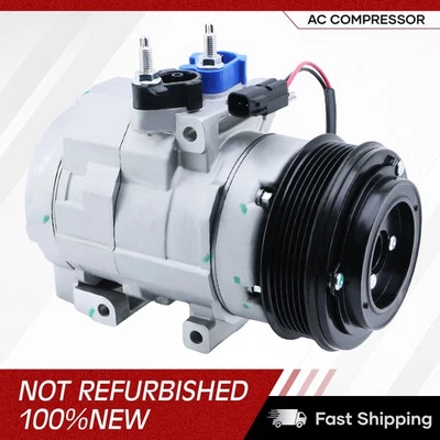 AC A/C Compressor for 2007-2014 Ford Expedition 5.4L Lincoln Navigator 5.4L - Image 1 of 4