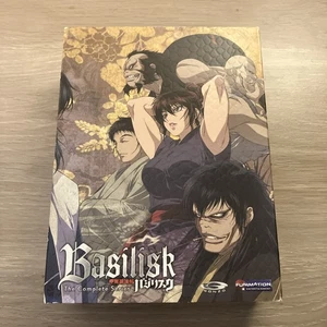 Basilisk The Complete Series 6-DISC DVD Anime Ninja Booklets Gonzo Funimation - Picture 1 of 24