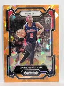 2024 Panini Prizm Draft Picks #96 Marquesha Davis Prizms Orange Ice - Picture 1 of 2