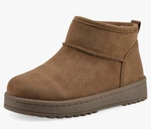 Botines de gamuza sin cordones forrados de piel sintética WHITE MOUNTAIN KIDS 11 niños - Imagen 1 de 4