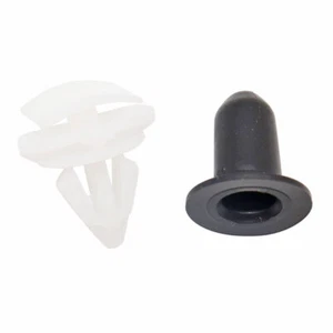 10PCS WHEEL OPENING MOLDING RETAINER CLIP WHITE FIT AUDI VW VOLKSWAGEN 3C0853585 - Picture 1 of 9