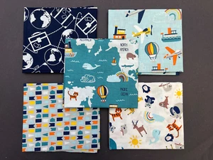 HERMOSOS CUARTOS GRUESOS 'ADVENTURE WAITS' - 100% ALGODÓN - Imagen 1 de 5