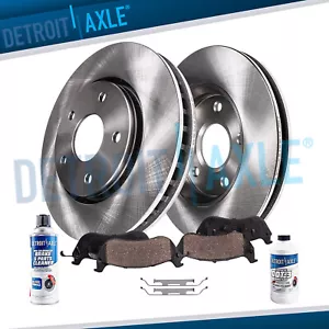 350mm Front Brake Rotors + Ceramic Pads For Mecerdes ML320 GL350 R350 ML450 - Picture 1 of 9