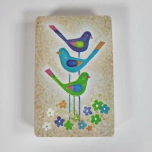 Vintage TRUMP Playing Cards New and Sealed Made In The USA Birds Art - Picture 1 of 6
