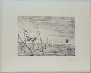 Roger Loewig-/1972 / Lithografie  /handsigniert / Griffelkunst 190 C 3 - Picture 1 of 2