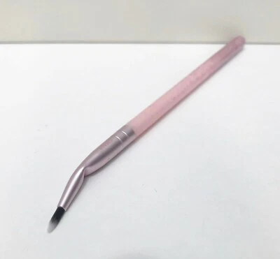 1x MAC 514SES Pink Bent Detail Brush for lining eyes, Travel Size, Brand New! - Image 1 of 4