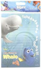 Finding Dory Pack of 20 Party Thank You Sheets Nemo Disney Pixar Gift