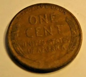 1931-P Lincoln Wheat Cent 1c. Woody Reverse Error. (#4790) - Picture 1 of 2