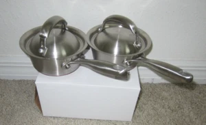 4pc Technique-Ti Titanium, Copper, Stainless 1/2 QT 0.4L Windsor Sauce Pan w/Lid - Picture 1 of 3